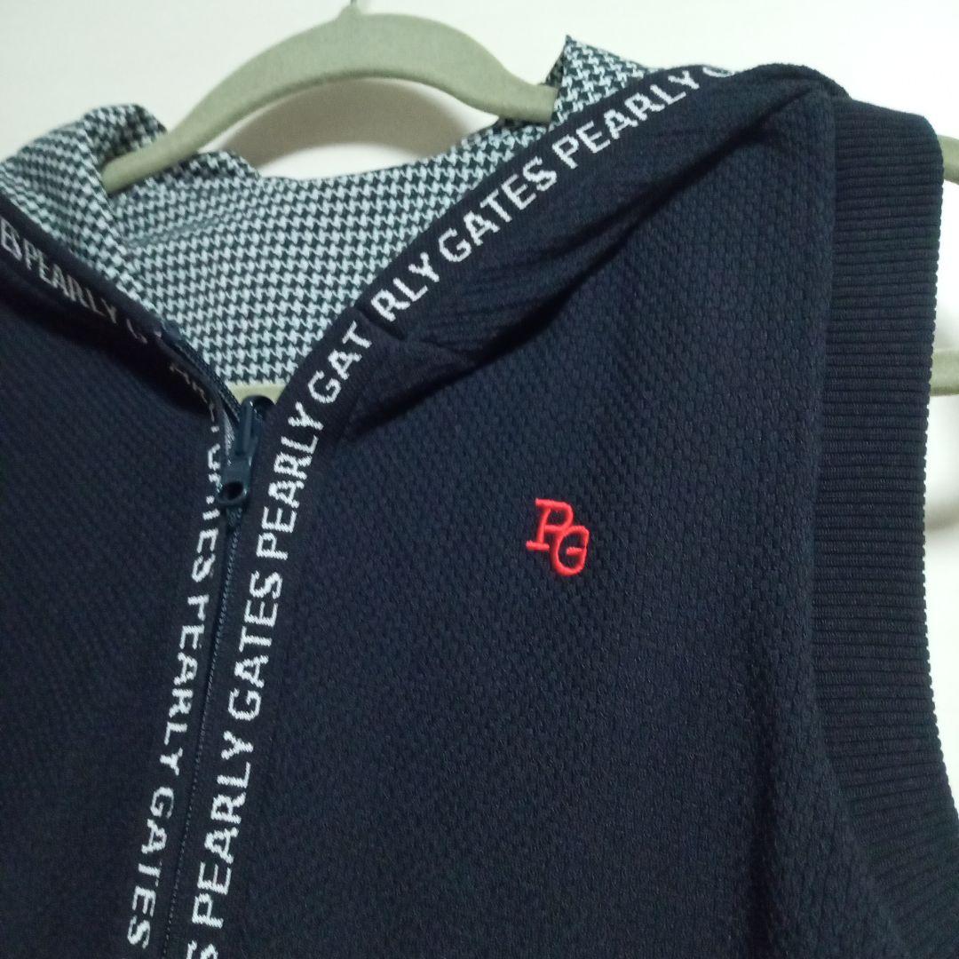 【ハナミズキ】パーリーゲイツ リバーシブル ジップベスト サイズ1