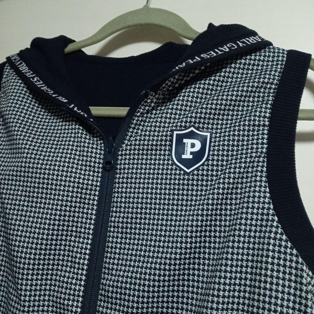 【ハナミズキ】パーリーゲイツ リバーシブル ジップベスト サイズ1