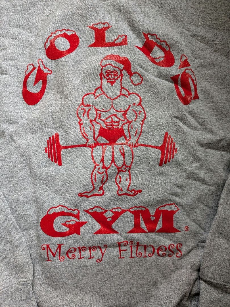 ゴールドジム　トレーナー　クリスマスバージョン