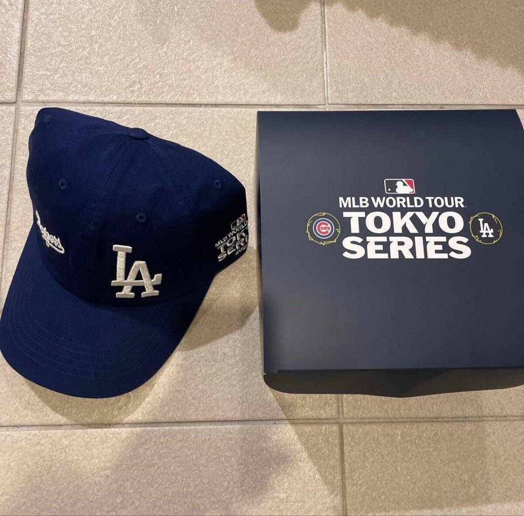 《韓国限定》Dodgers キャップ Tokyo series 限定版　箱付き
