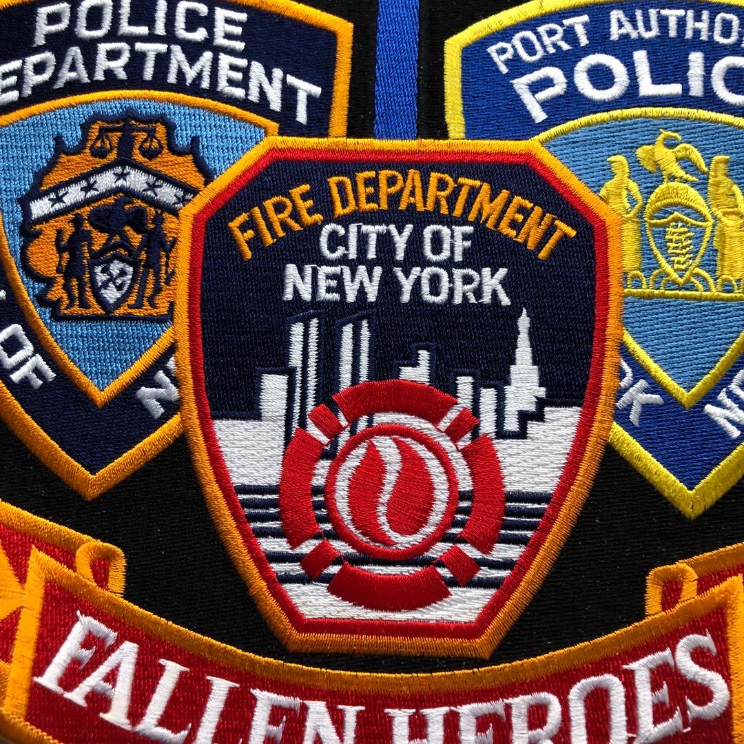 激レア　new york ニューヨーク　特大ワッペン　刺繍　ビンテージ