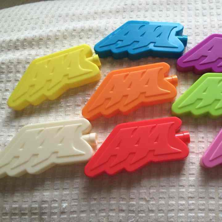 AAA ペンライト赤青橙緑桃紫黄