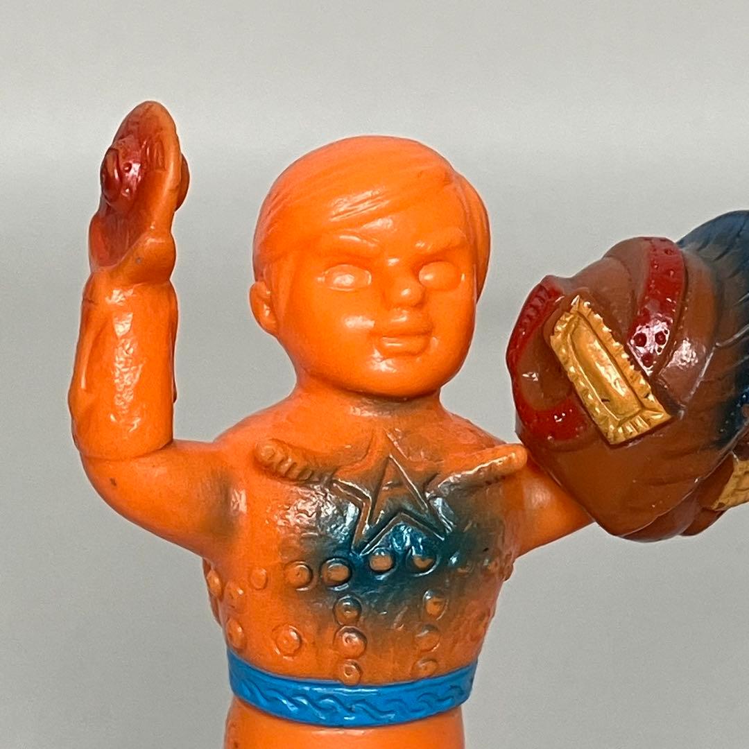 当時物 アストロミュー5 ミニソフビ 中嶋製作所 亀マーク 面とれ