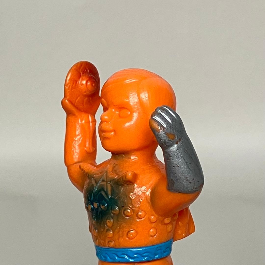 当時物 アストロミュー5 ミニソフビ 中嶋製作所 亀マーク 面とれ