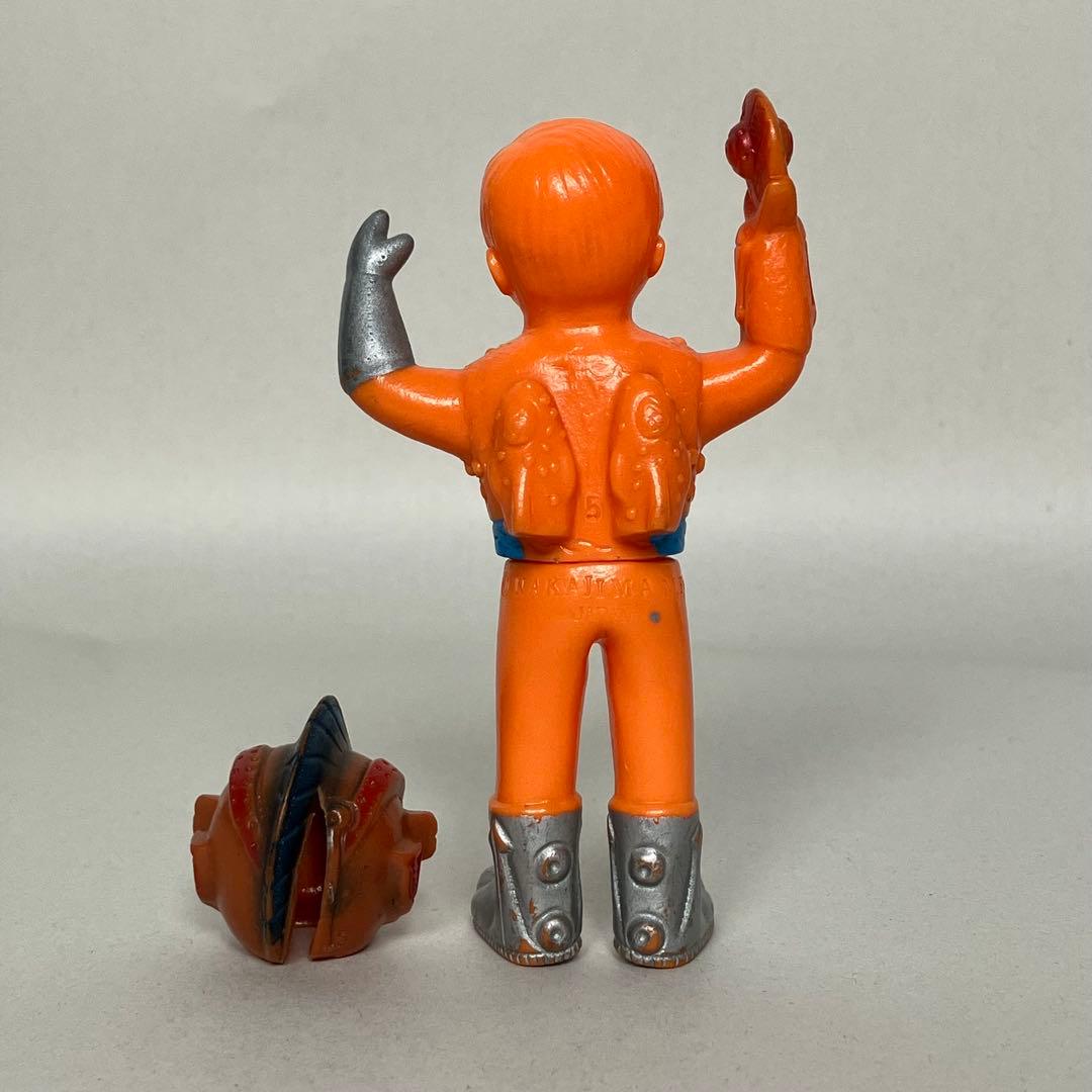 当時物 アストロミュー5 ミニソフビ 中嶋製作所 亀マーク 面とれ