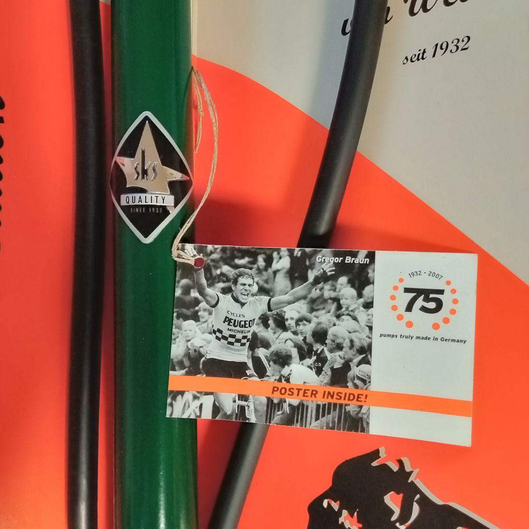 激レア新品　SKS　ドイツ製空気入れ　75周年記念モデル　プロショップ信頼の名品