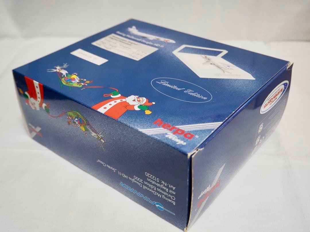 herpa フィンエアー 1/500 MD-11 Santa Claus