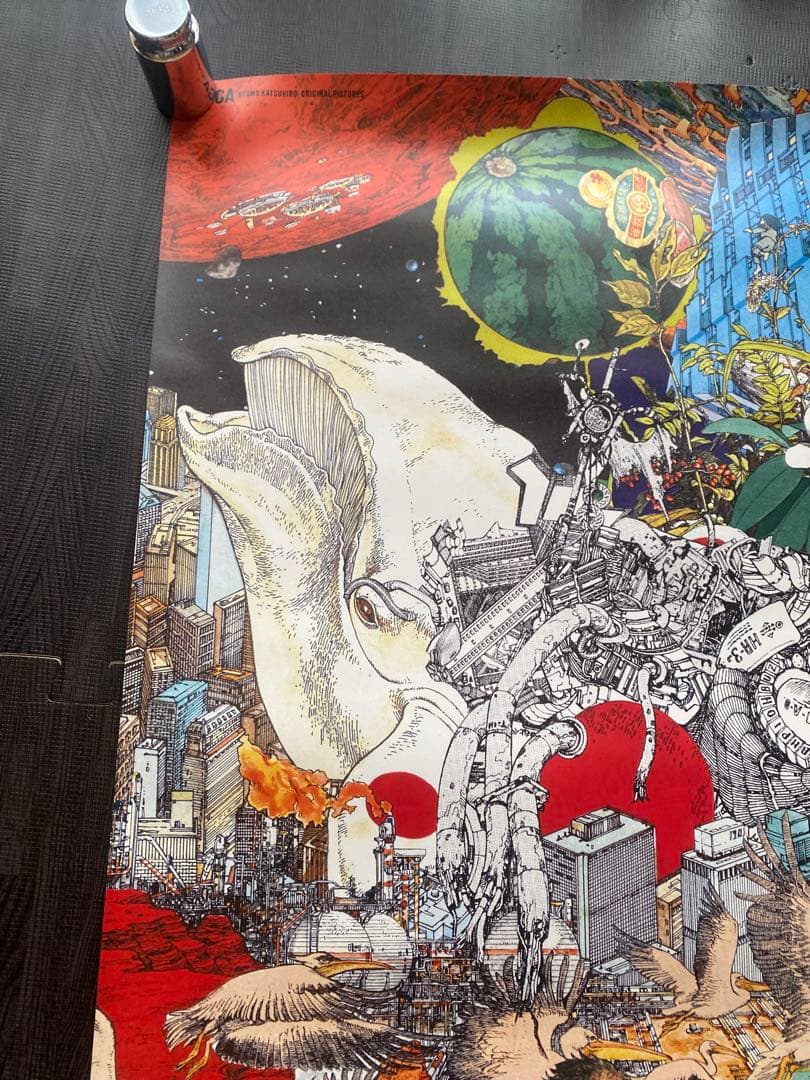 大友克洋　原画展　ポスター　B2