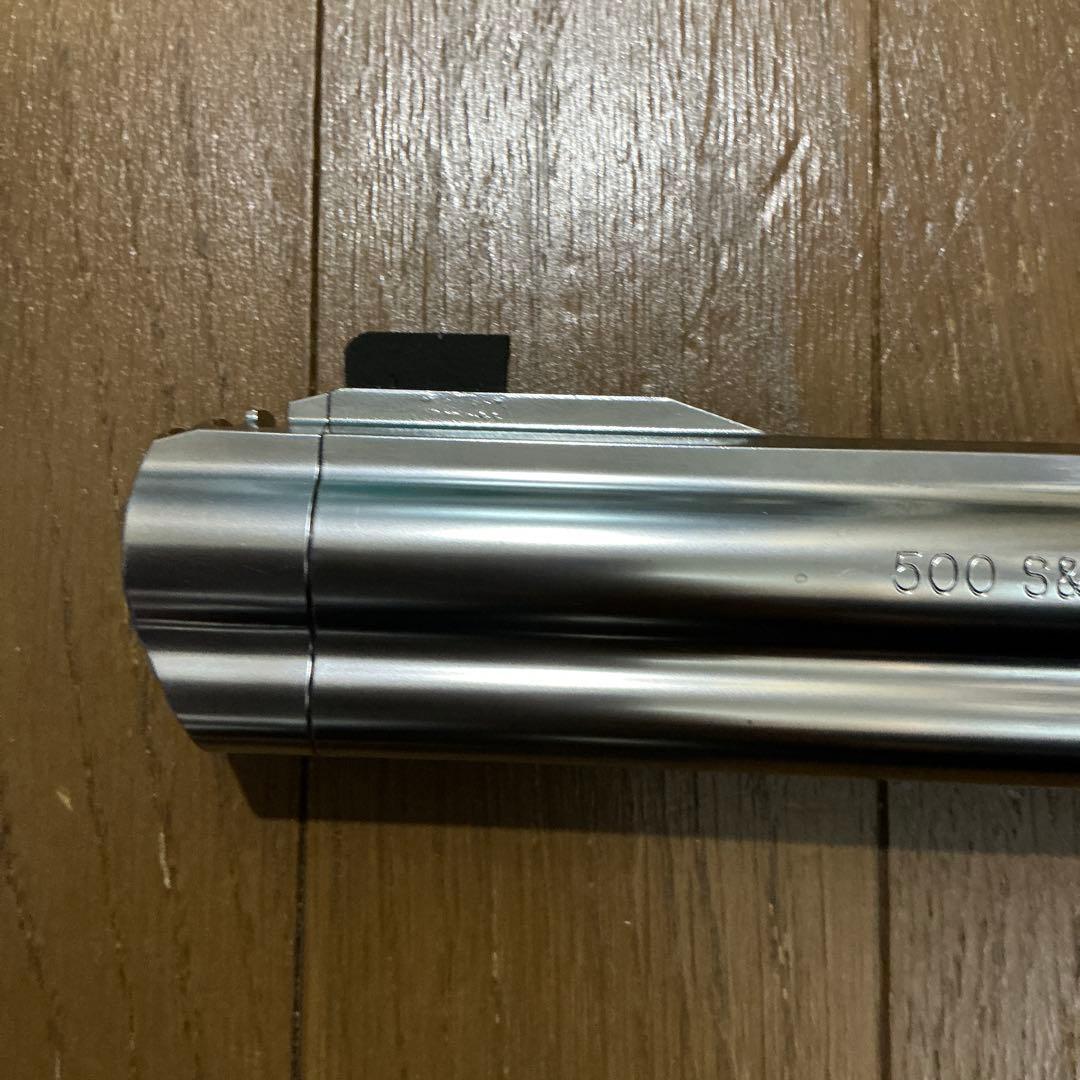 500 S&W ガスリボルバー シルバー