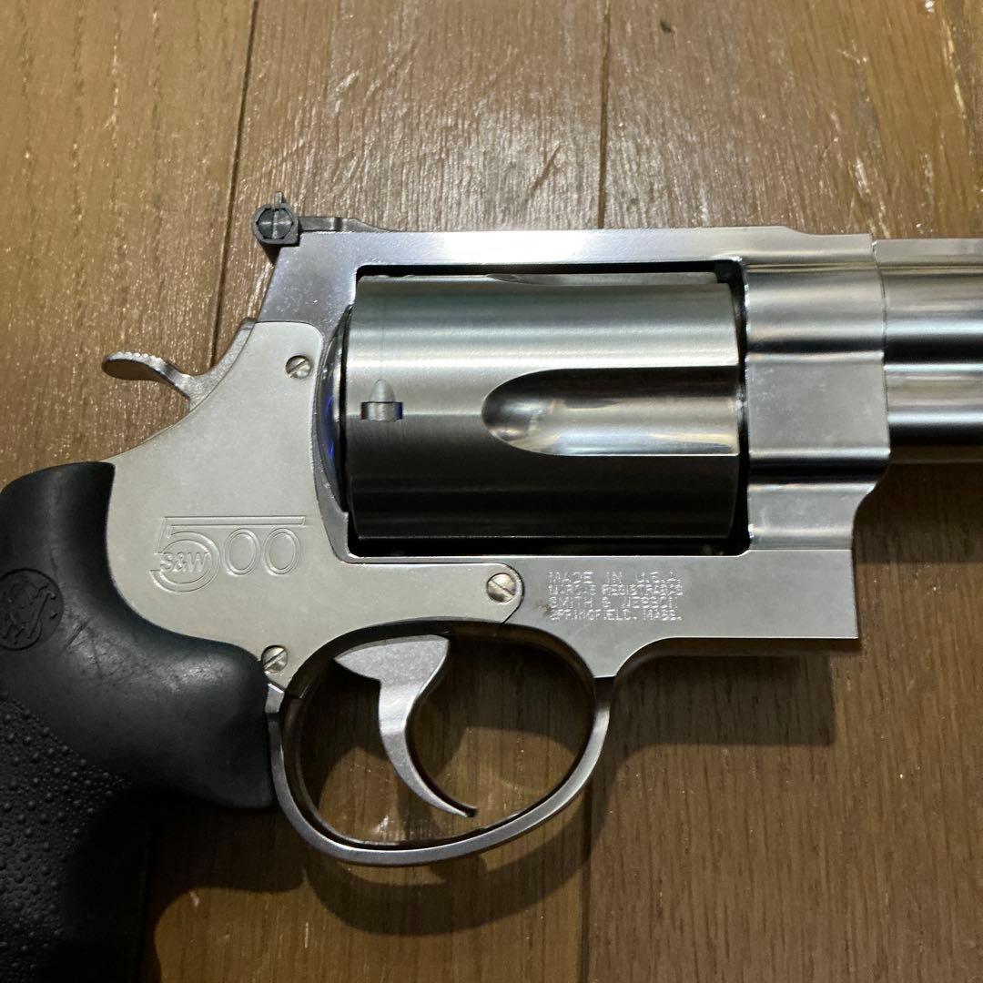 500 S&W ガスリボルバー シルバー