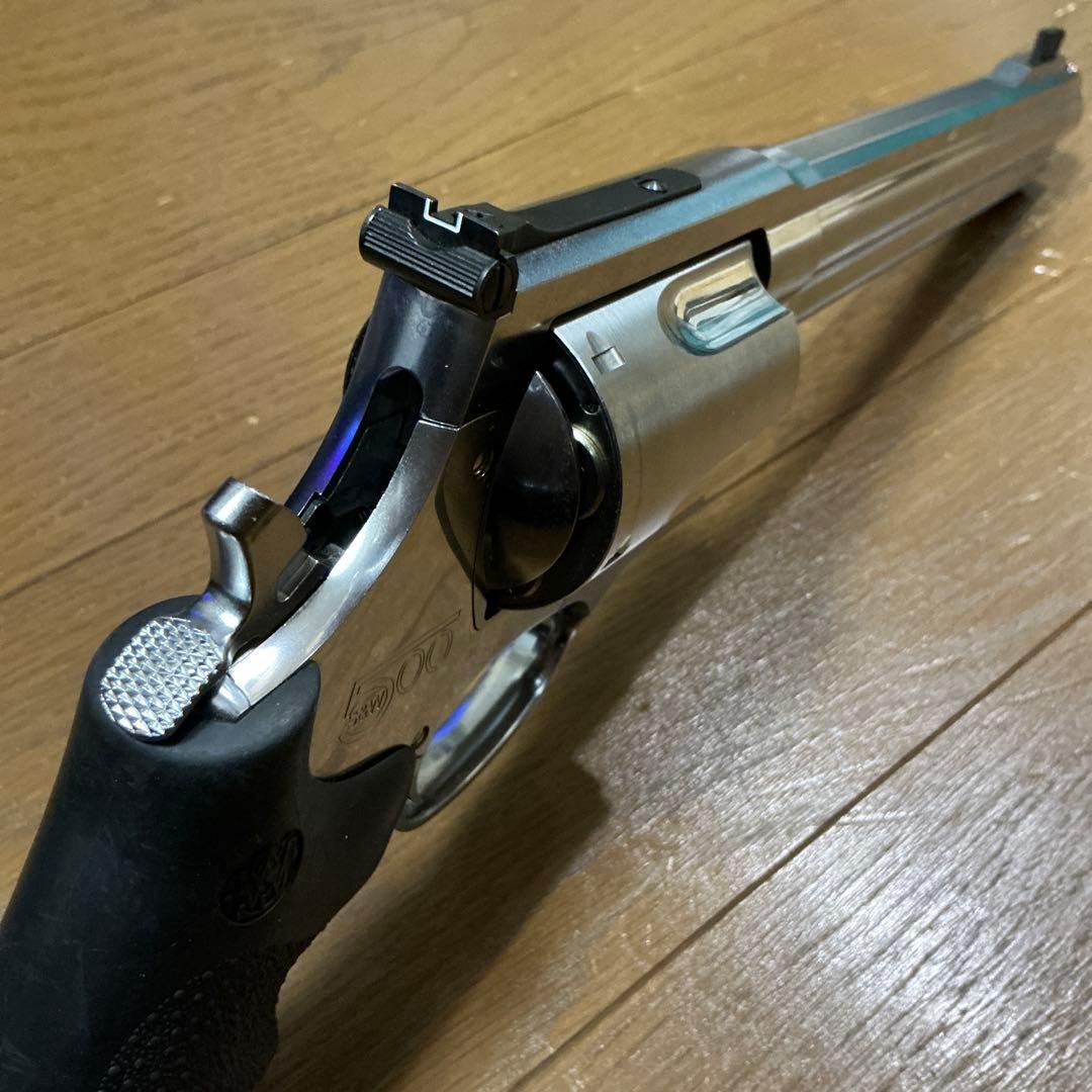 500 S&W ガスリボルバー シルバー