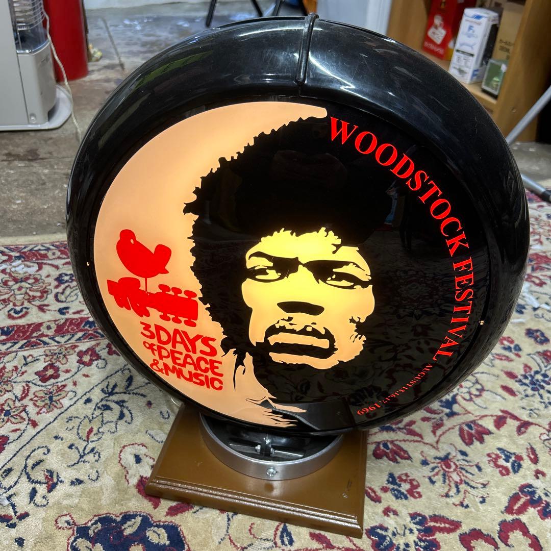 ウッドストックフェスティバル ランプ ジミ・ヘンドリックス