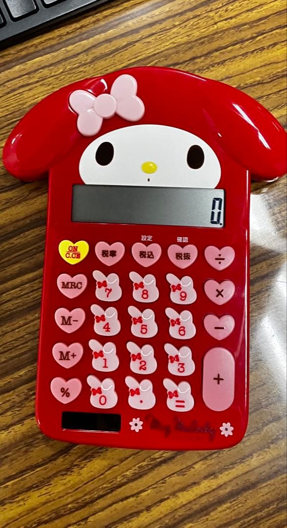 サンリオ　40 マイメロ　赤メロ　激レア　電卓　計算機