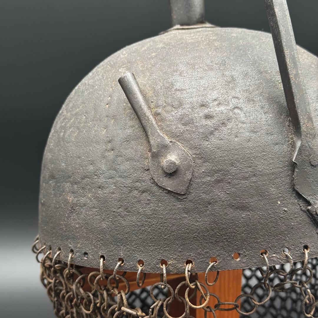 鉄兜　モンゴル　鎖帷子　時代物