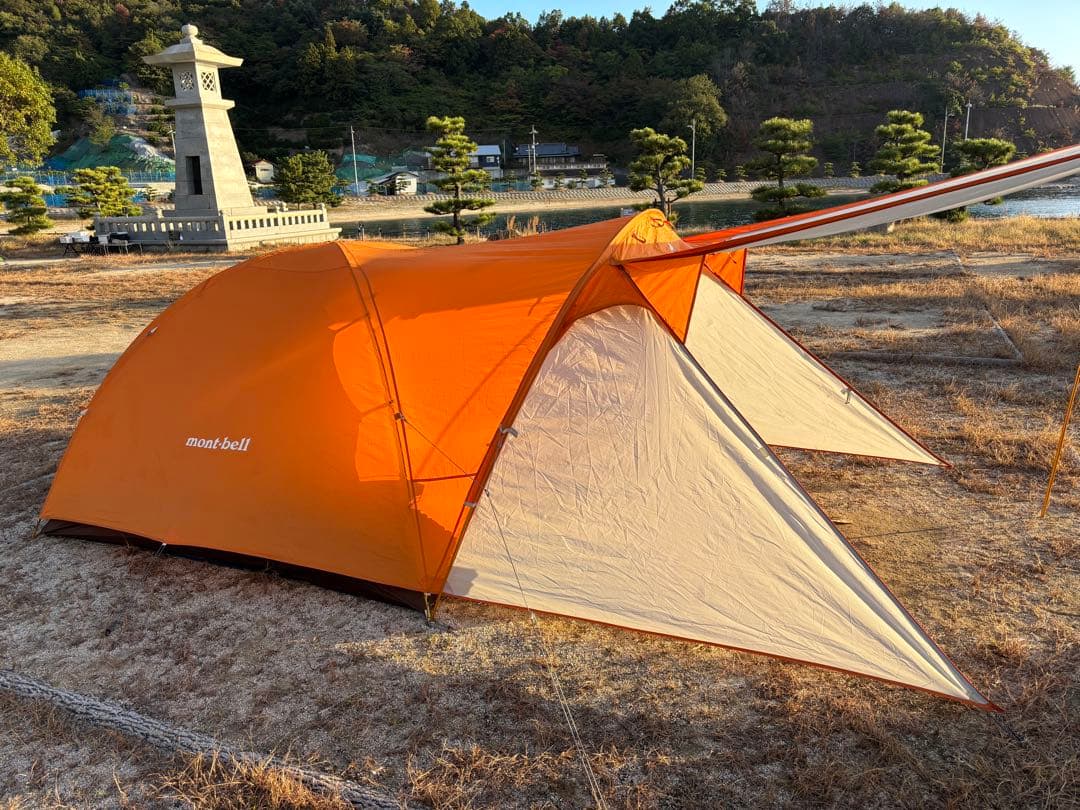 mont-bell クロノスキャビン3　オレンジキャンプテント