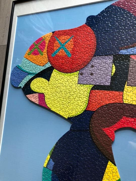 【完成品】kaws パズル スヌーピー NGV