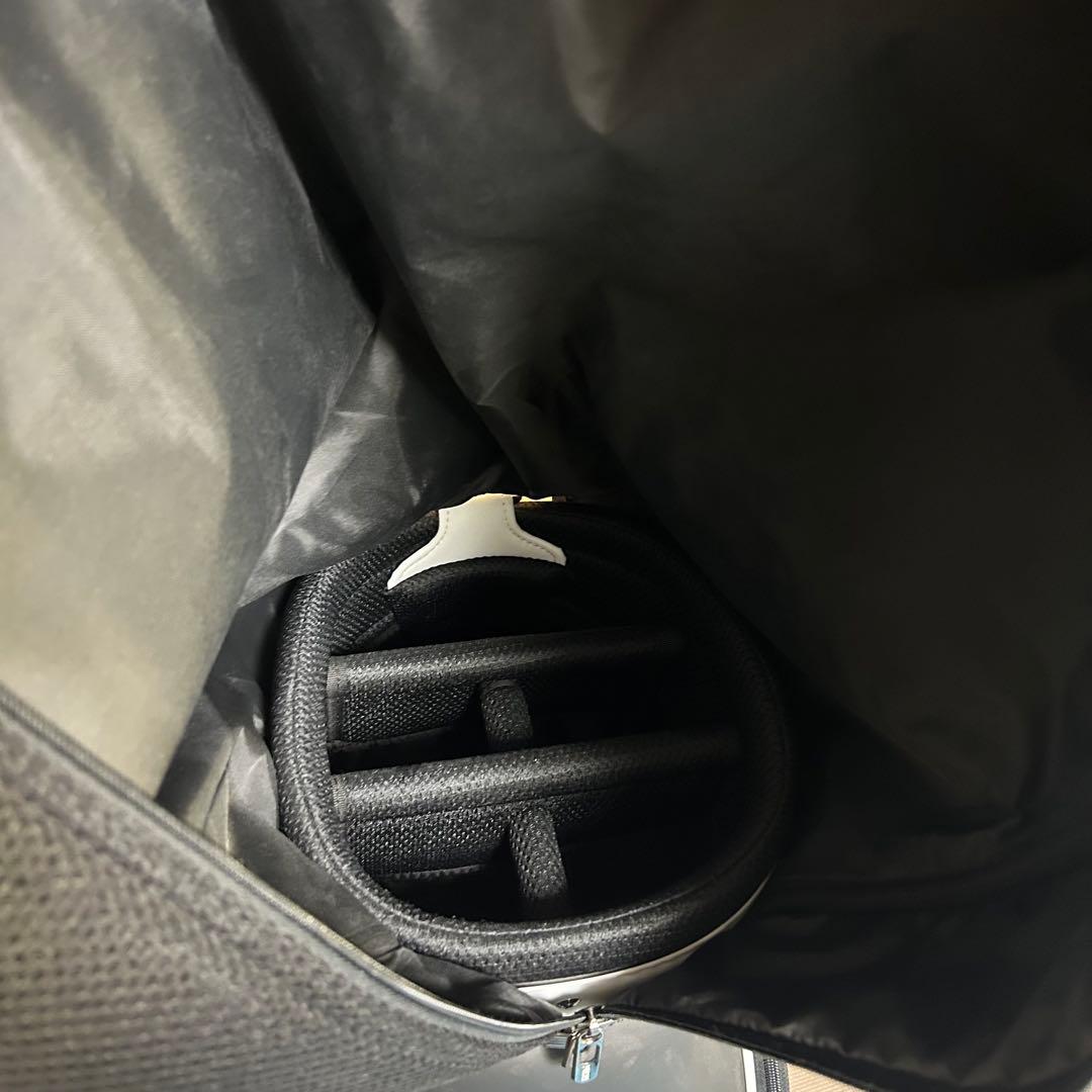 PUMA キャディバッグ ホワイト ブラック