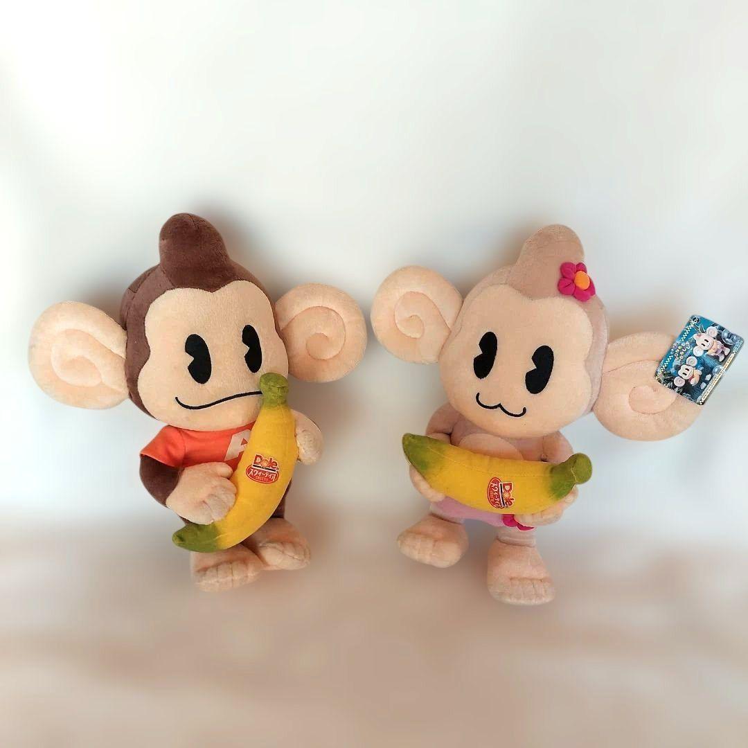 最終価格❗スーパーモンキーボール ぬいぐるみ Dole 2002 激レア 希少