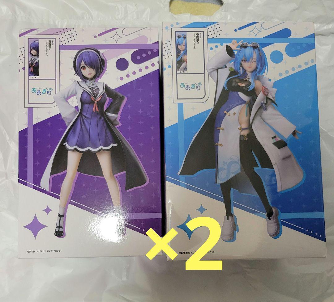 あおぎり高校　春雨麗女　音霊魂子　1/7スケールフィギュア　4個　セット