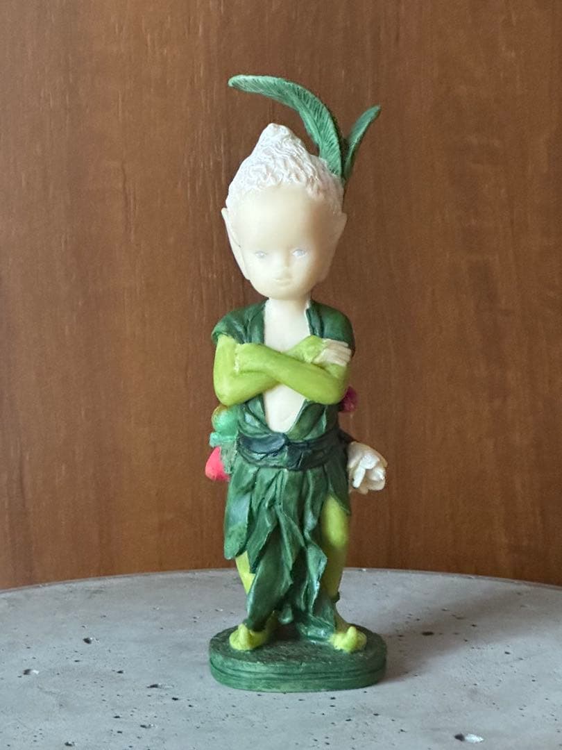 【希少】与勇輝 妖精 人形 陶器 ニングル チュチュ 徹子の部屋