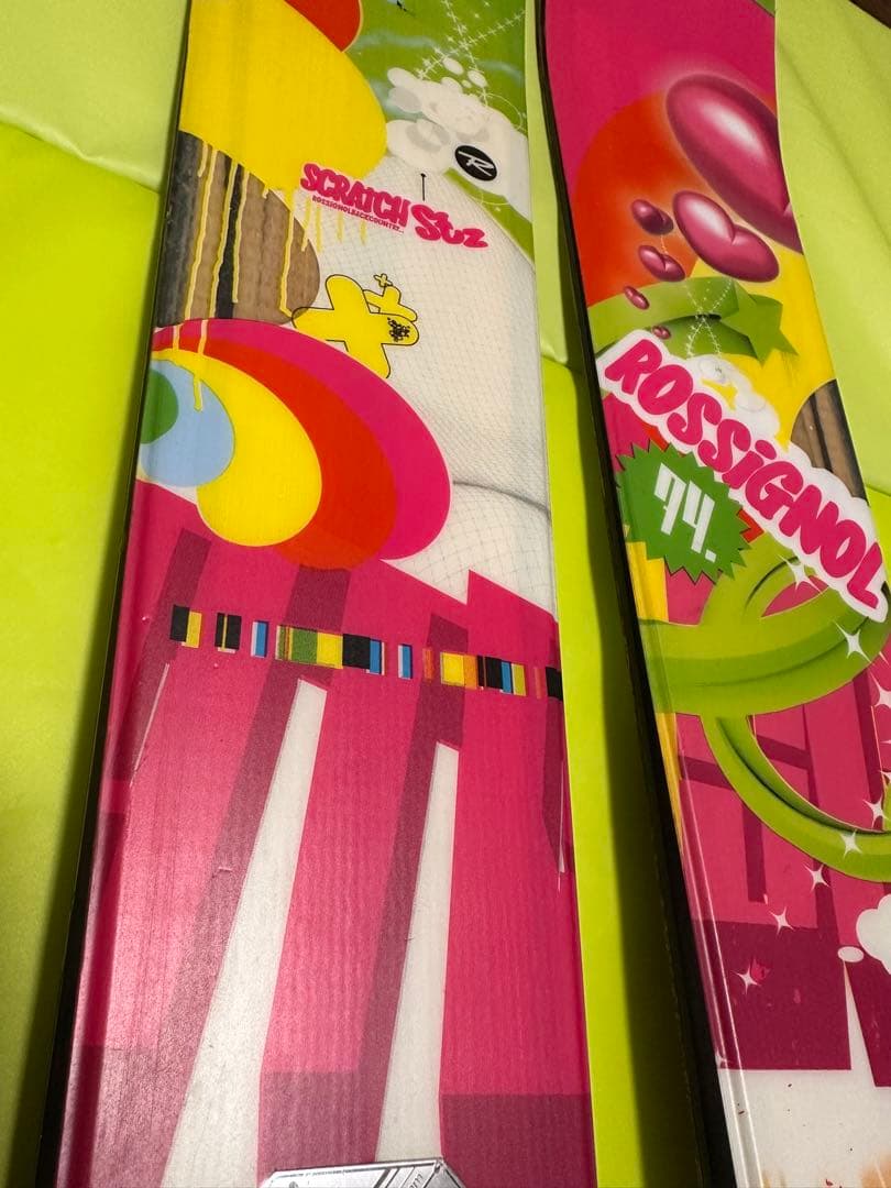 ロシニョール　Scratch マーカー　パウダー　フリースキー　174cm