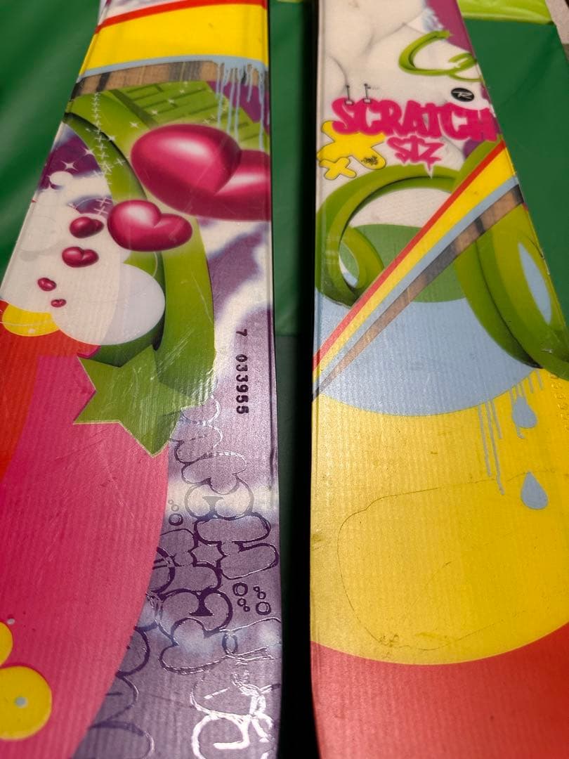 ロシニョール　Scratch マーカー　パウダー　フリースキー　174cm