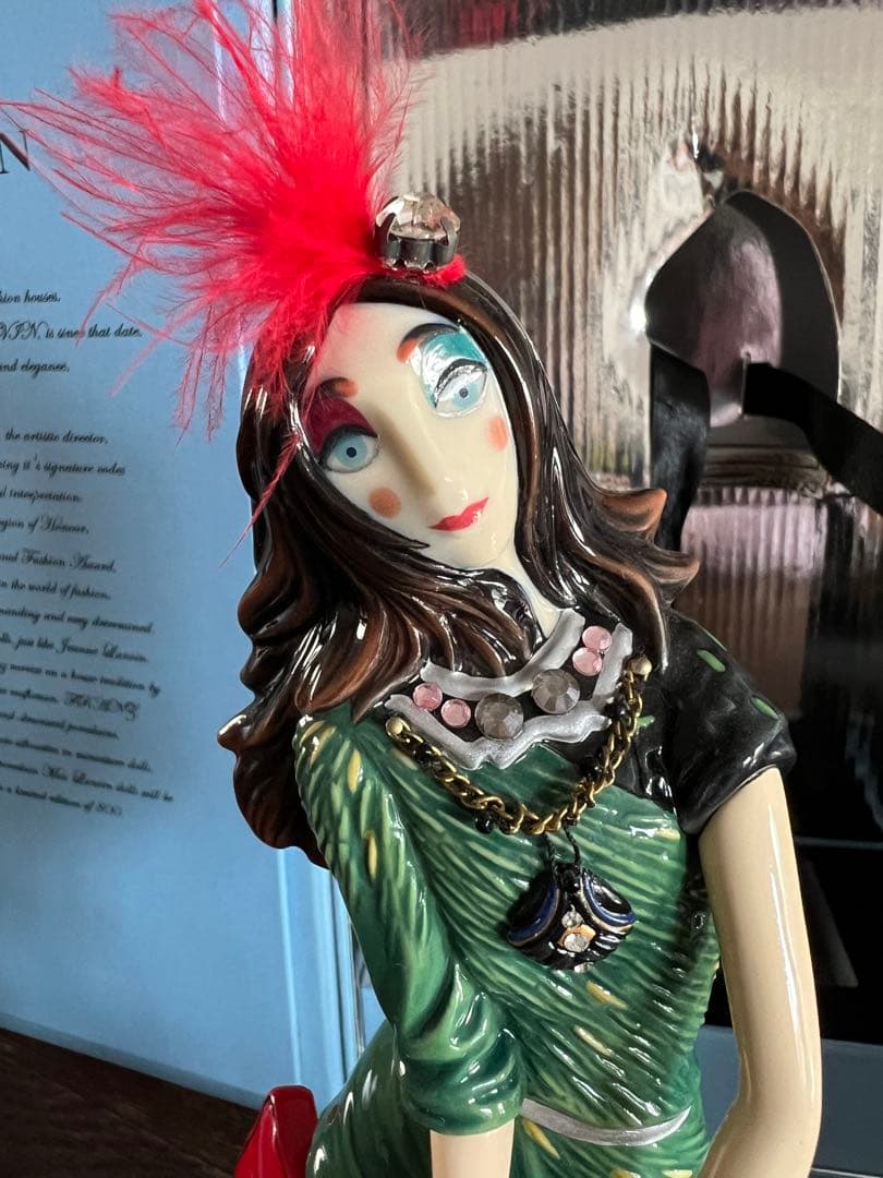 限定800体 ランバン MISS LANVIN 24フィギュアドール 陶器人形