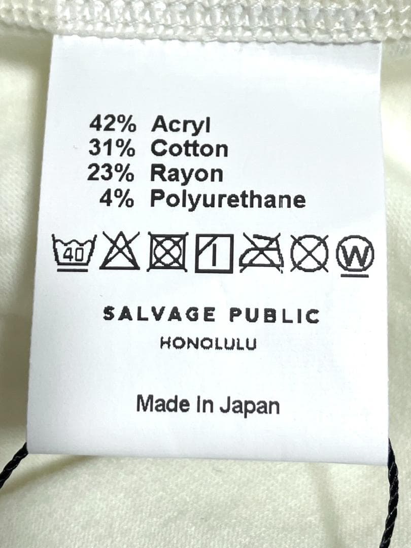 【24時間以内/早い者勝ち】サルベージパブリック ホノルル モックネック XL