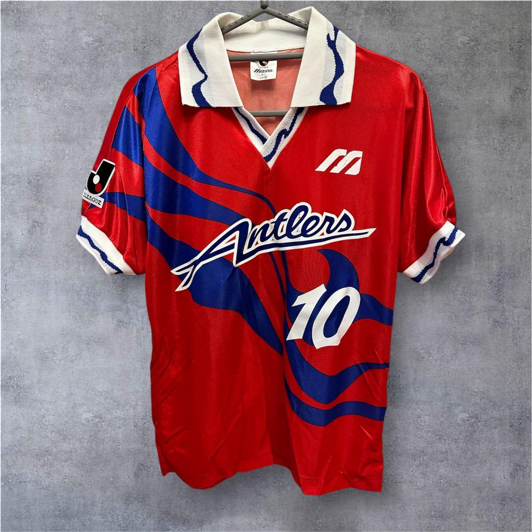 93鹿島アントラーズ(H)#10 ジーコ ZICO 半袖 MIZUNO正規