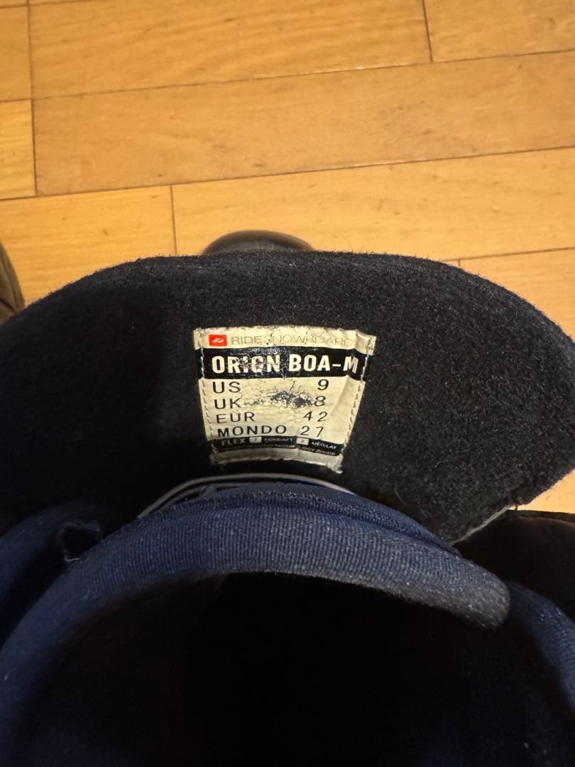 RIDE Origin BOA-M スノーボードブーツ US9