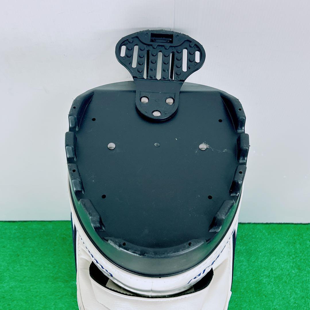 23区　SPORT　GOLF ゴルフ　スタンド式　キャディーバッグ　ホワイト　白