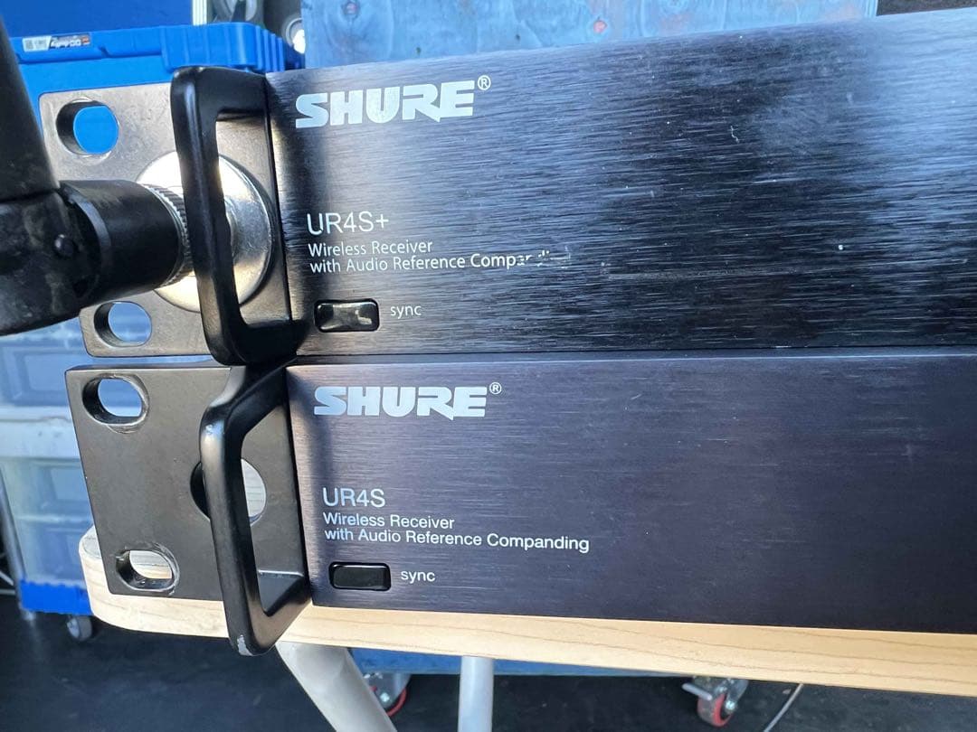 Shure UR4S x2 ABJ 779-810 ワイヤレス2台セット