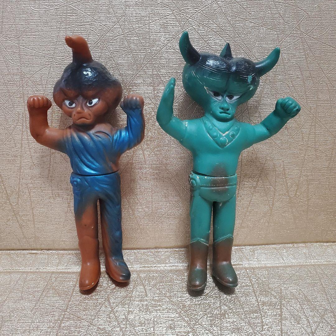 バドー星人 ２体 アストロミュー5 中島製作所 亀マーク 当時モノ