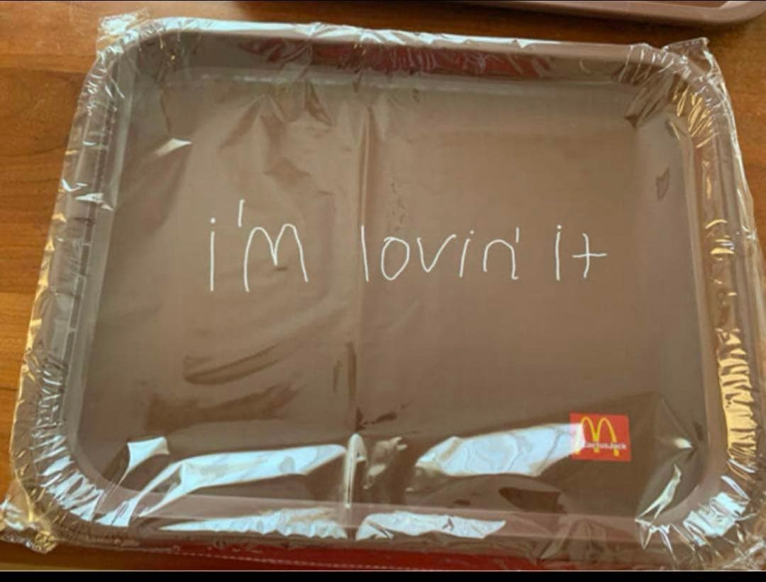 cactus jack × マクドナルド　トレー