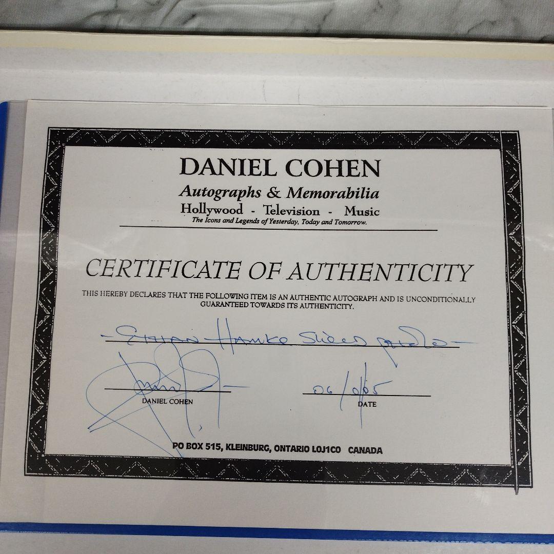 ハリウッド女優　ヘレン・ハント　女優サイン入り8Ｘ10 フォト　証明書付き