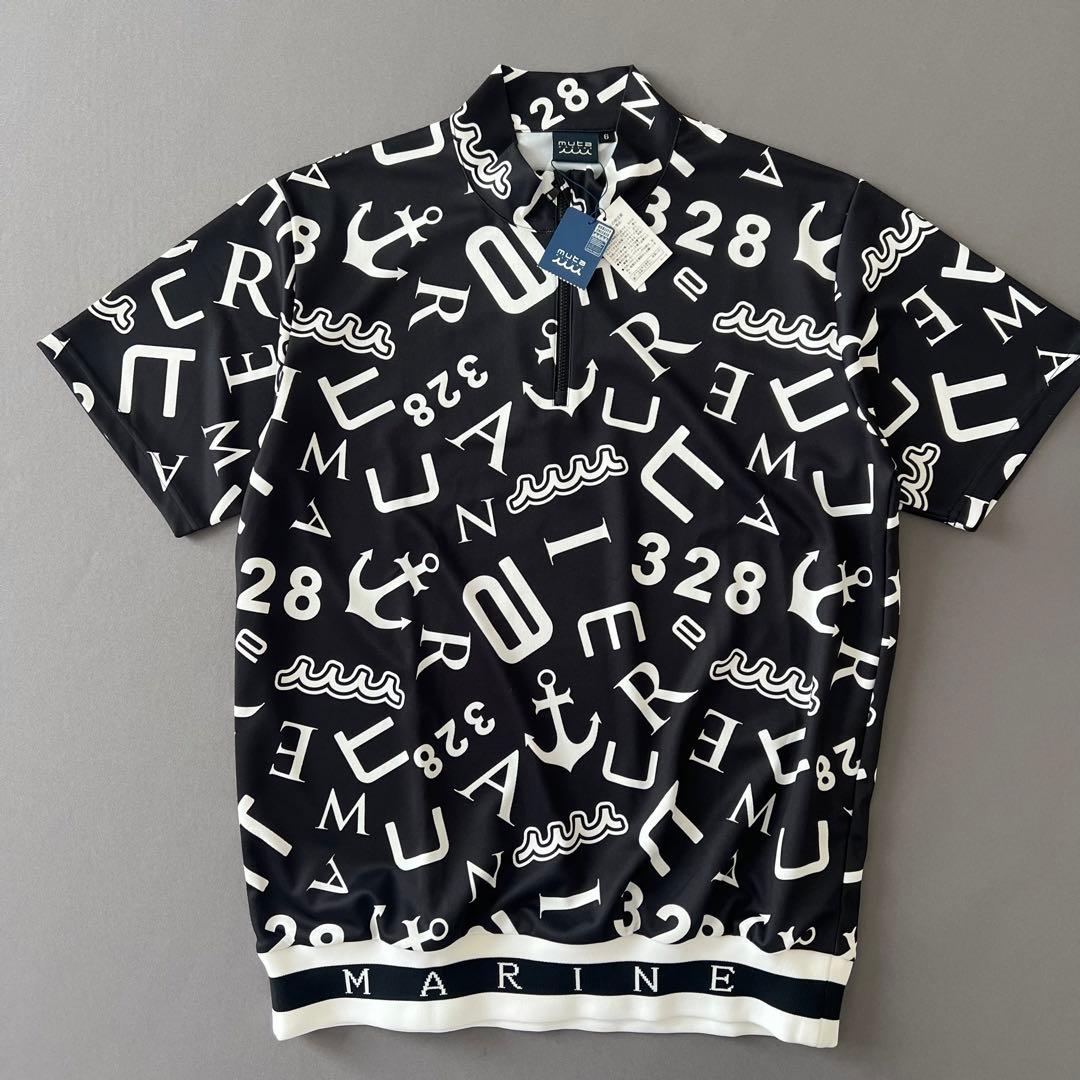【新品】muta MARINE ムータマリン　25SS 半袖シャツ　メンズ　総柄