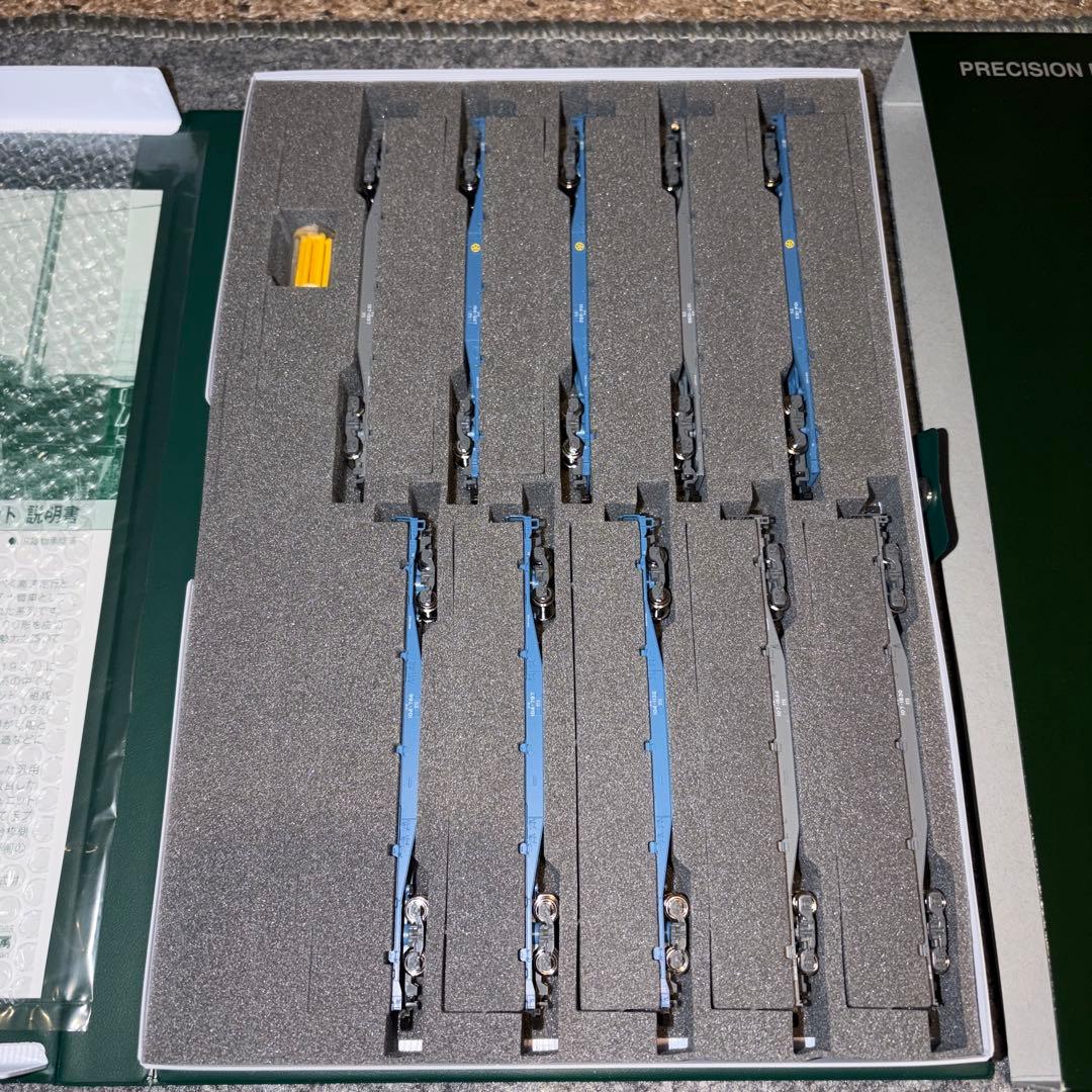 KATO 10-1963 コキ104+107（JRFなし）コンテナ無積載10両