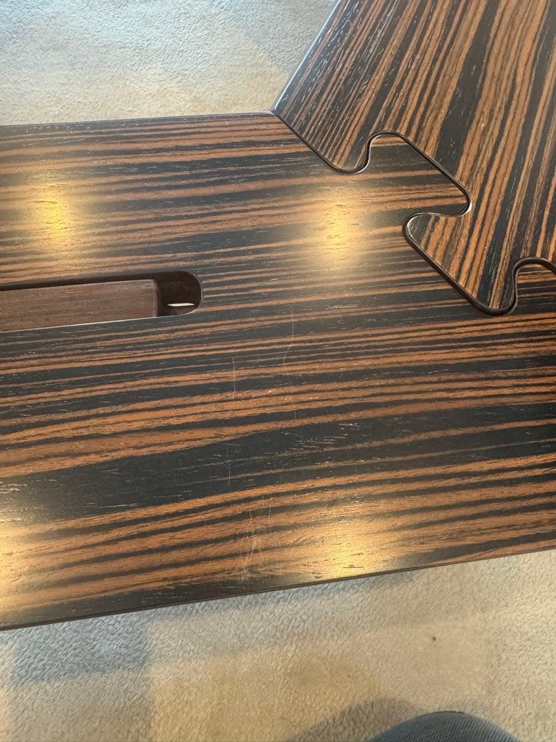 The Arth 黒しま次郎 ヘキサテーブル