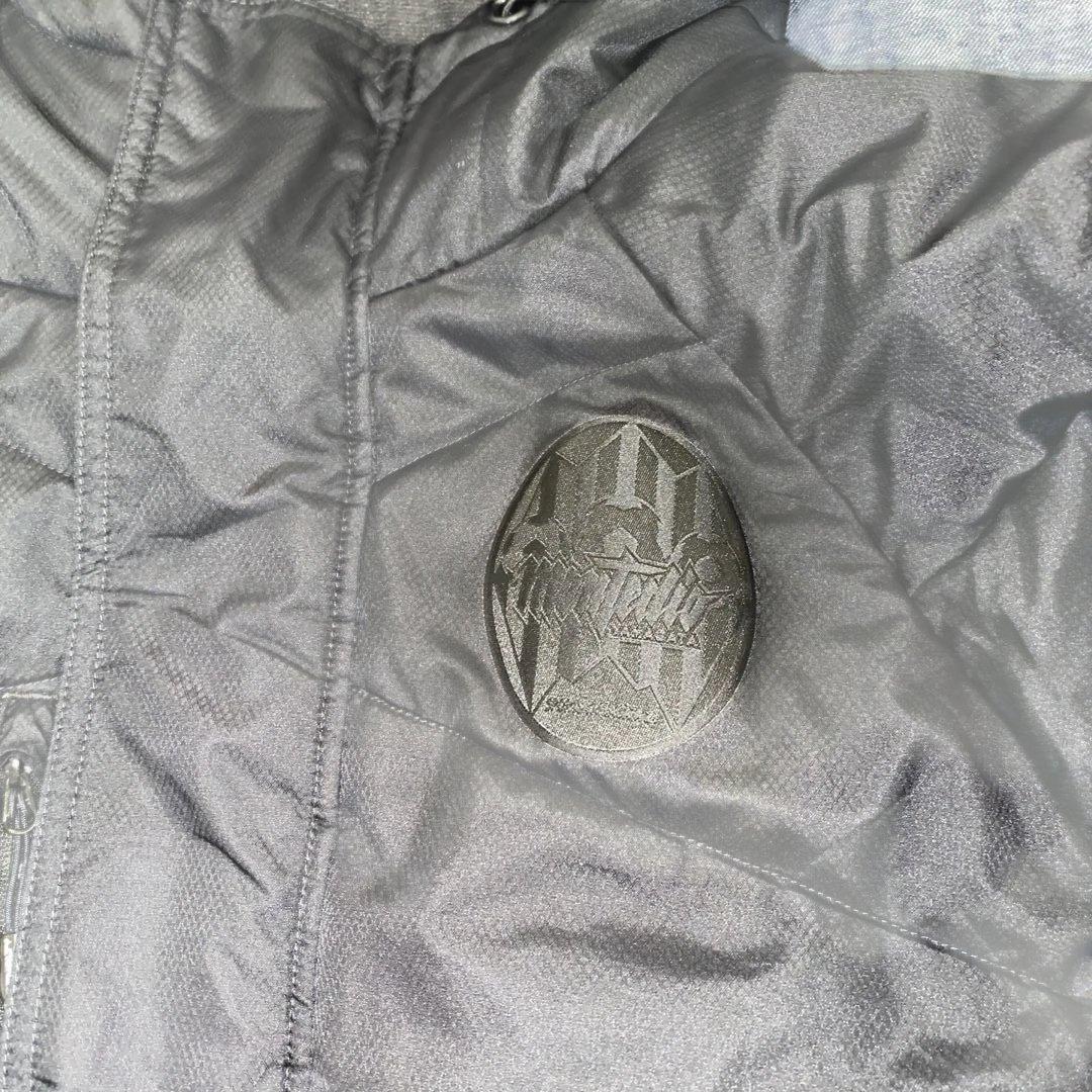 モンテディオ山形非売品PENALTY フード付きベンチコート 黒　期間限定出品