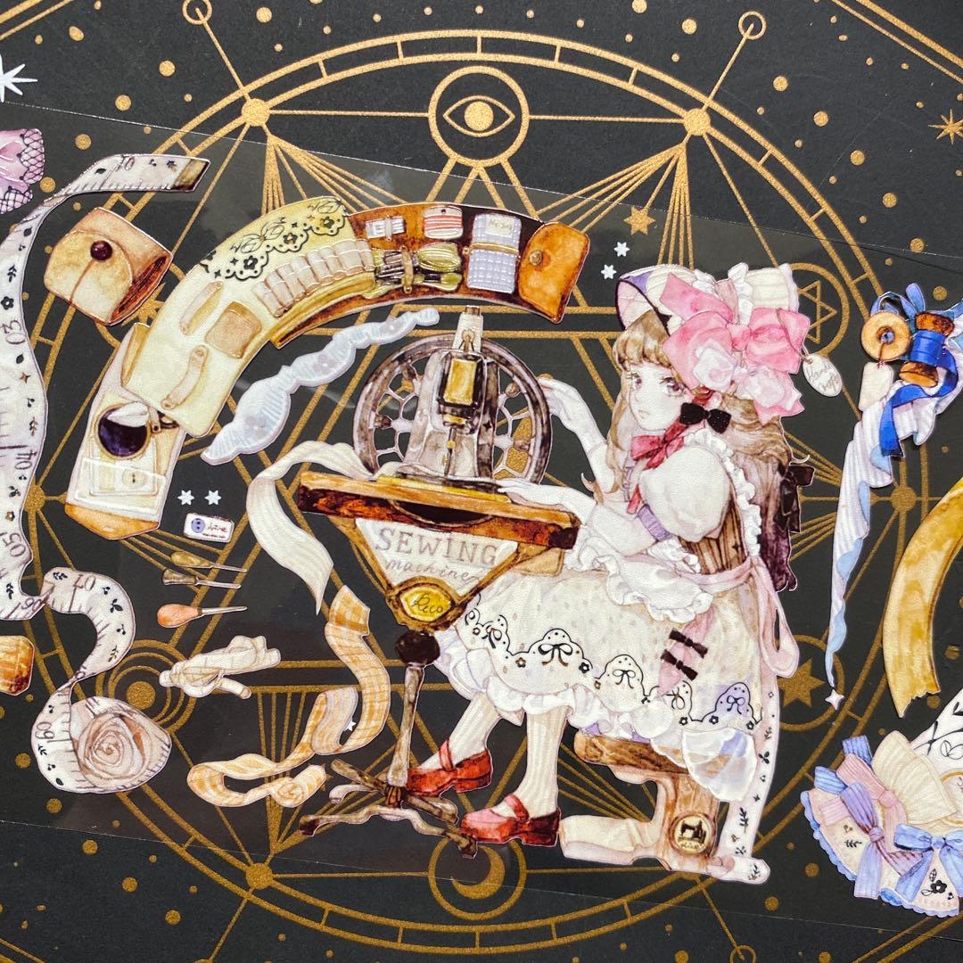 【9000】海外　マステ　中古巻　PETマスキングテープ　重油　装飾系