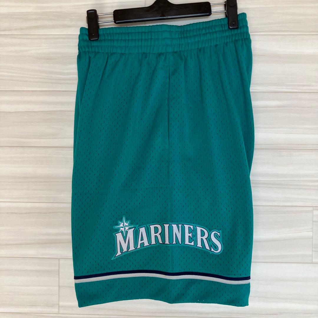 【新品】 MLB シアトル・マリナーズ　ハーフパンツ　メジャーリーグ　バスパン