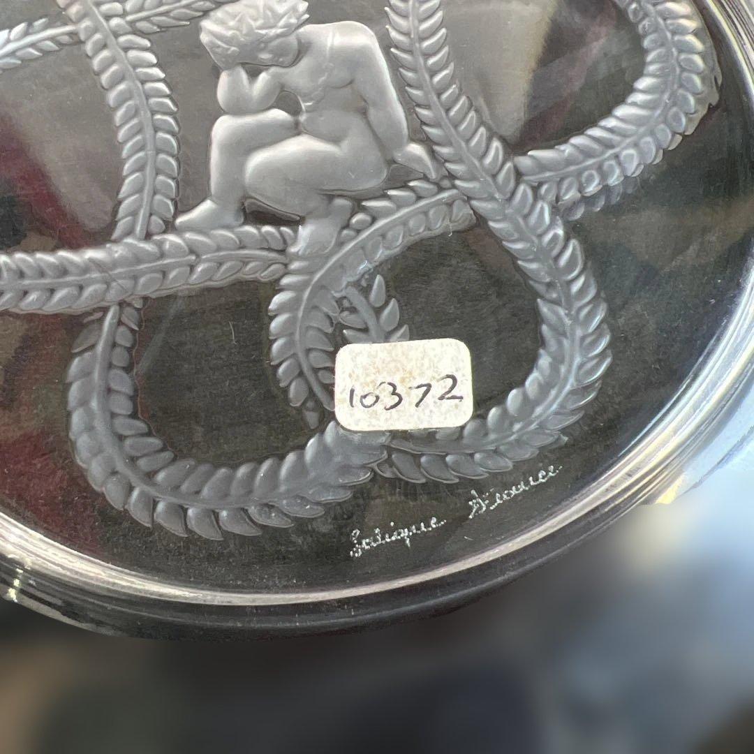 ルネ・ラリック　クリスタルガラス　お皿　3/6