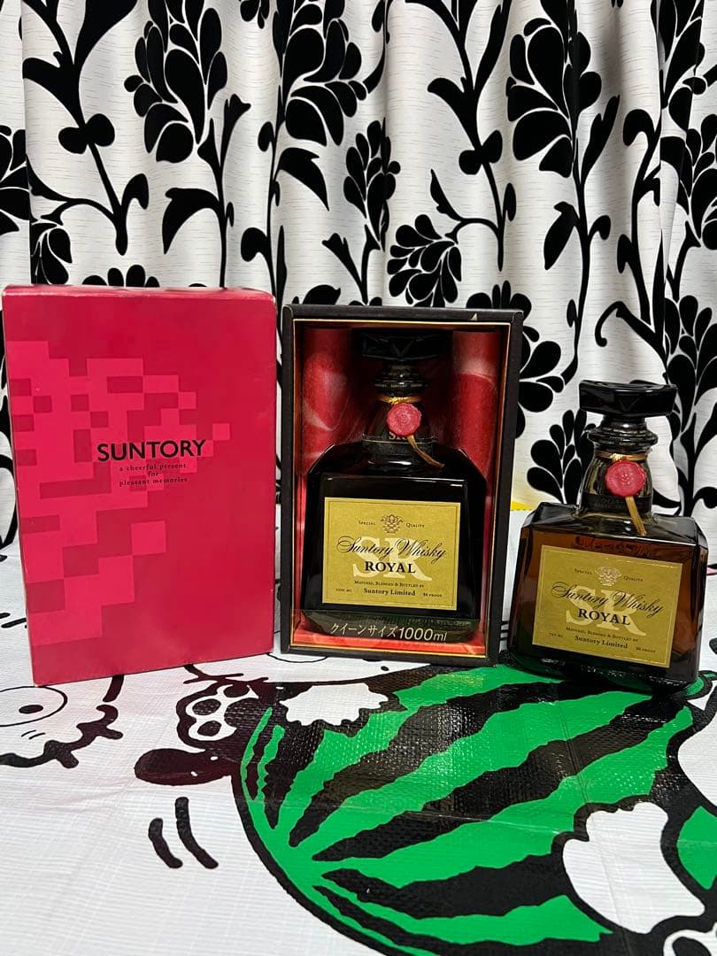 サントリーウイスキー ローヤル 1000ml 1本720ml 1本