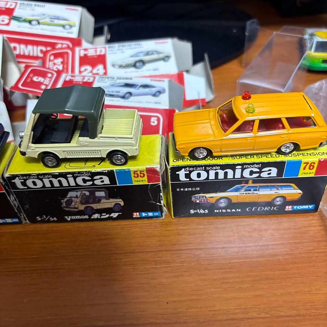 トミカ日本製箱ありまとめ売り16台＋空箱5台