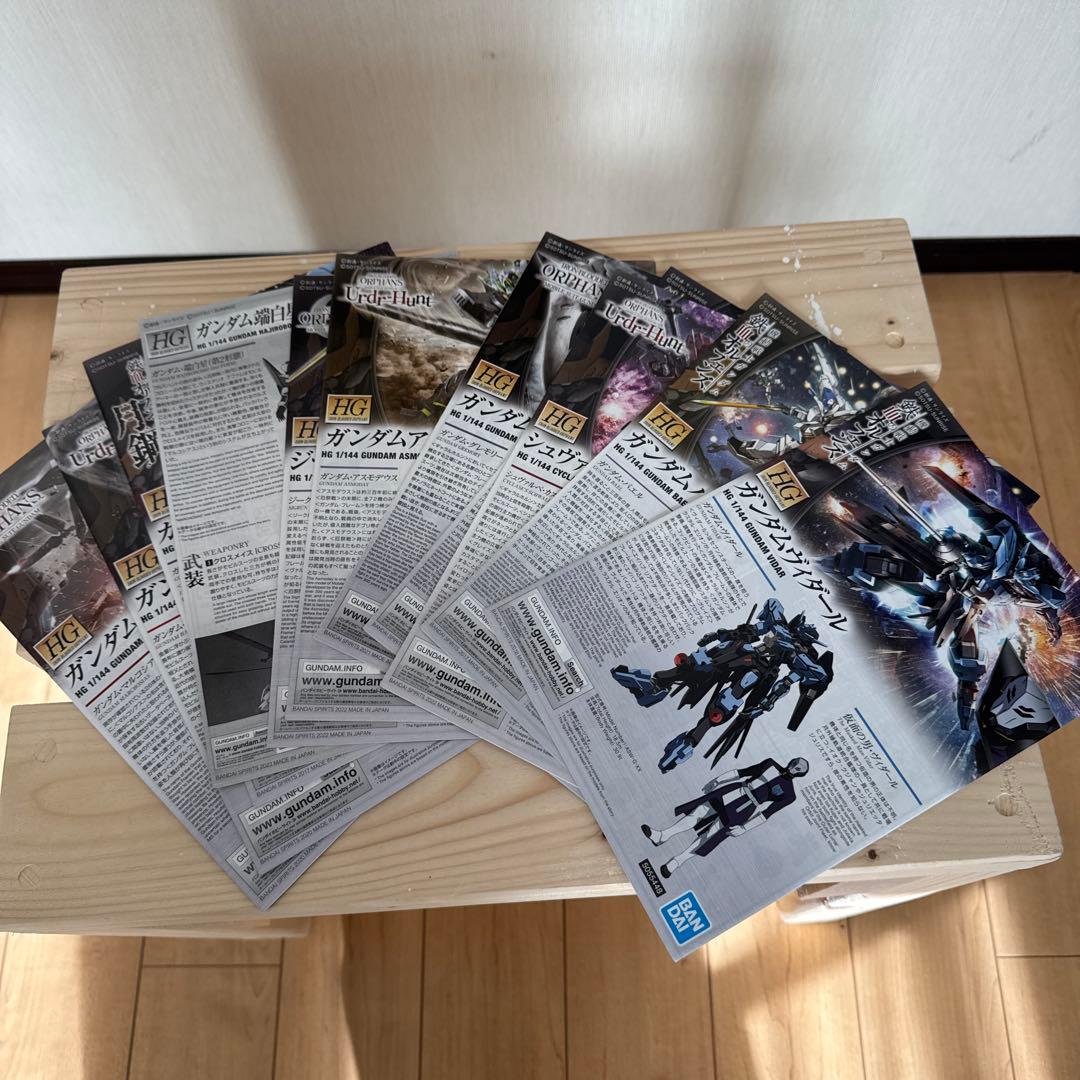 【組立済】HG 鉄血のオルフェンズシリーズ 11体セット まとめ売り