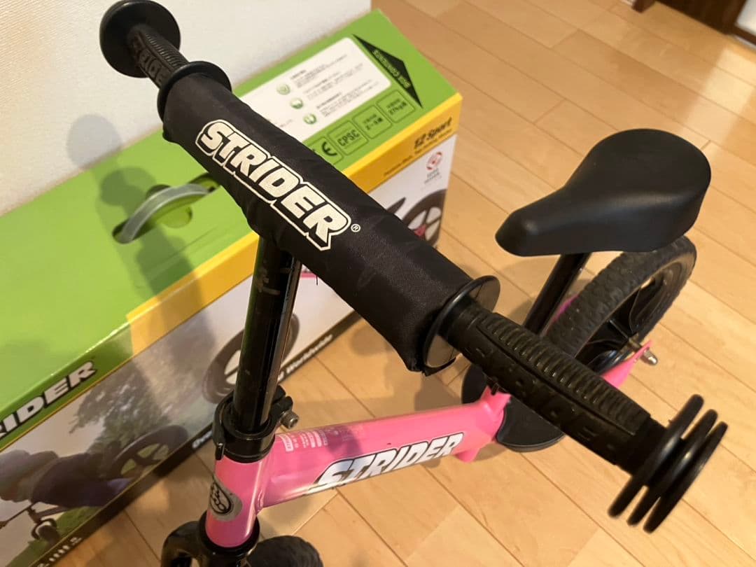 STRIDER バランスバイク ピンク 12インチ スポーツモデル