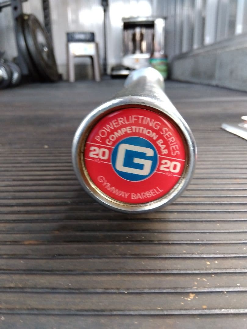 【最終値下げ】GYMWAY製 セラコートパワーバー　ブラック