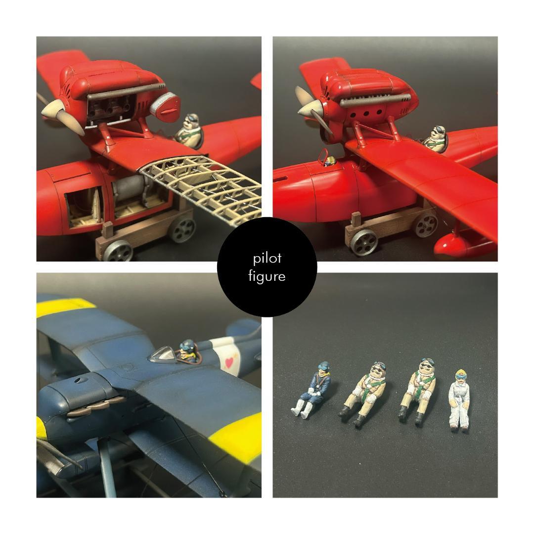 【吉】紅の豚：サボイア前後期型・カーチス