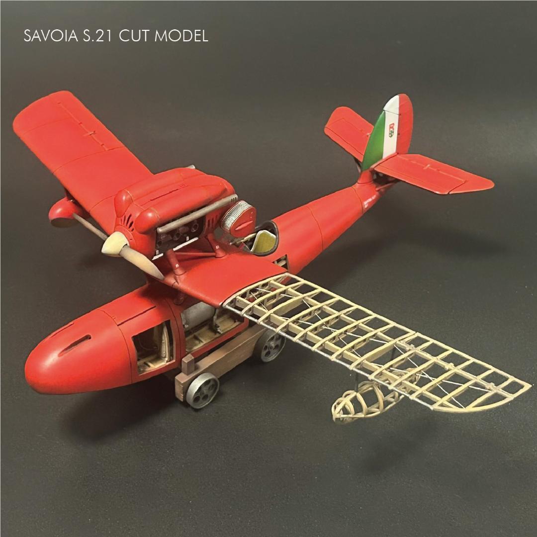 【吉】紅の豚：サボイア前後期型・カーチス