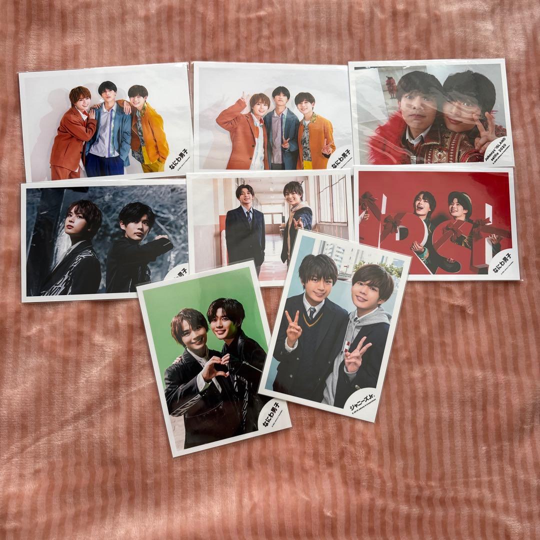 なにわ男子　長尾謙杜　公式写真　ジャニショ　ファミクラ　262枚セット